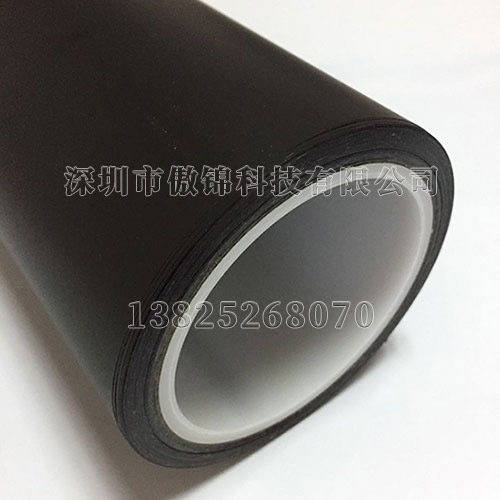 0.07mm黑色單面膠帶AJ711HSD