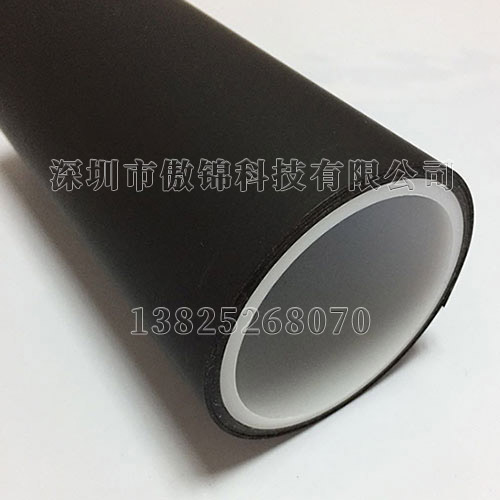 0.12mm黑色單面膠帶AJ611VSD