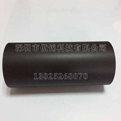 0.035mm啞黑色單面膠帶AJ312SD