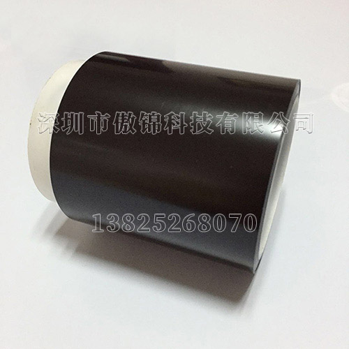 0.08mm黑色單面膠帶AJ801